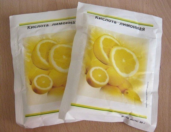 Пищевая сода и лимонная кислота