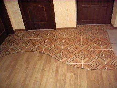 Плитка на пол для кухни и коридора
