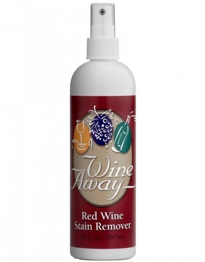 Red wine stain emergency kit