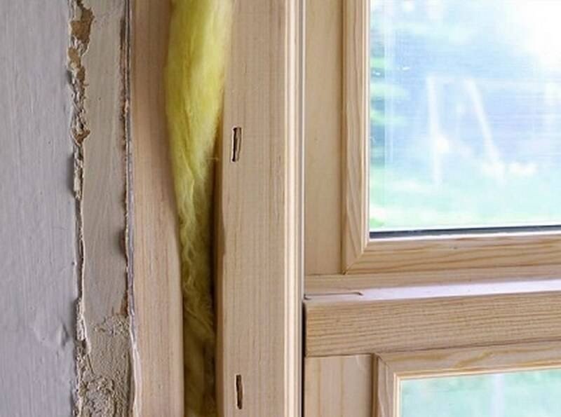 Утеплитель для деревянных окон