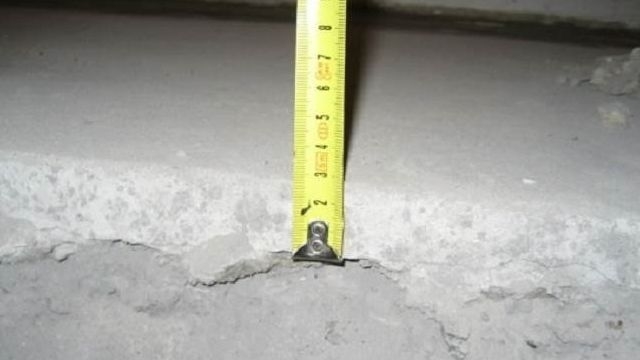 Минимальная толщина стяжки пола из цементно-песчаной смеси