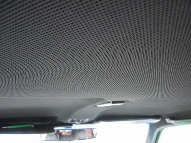 Материал для обшивки потолка автомобиля
