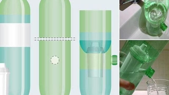 Как смастерить самодельный фильтр для воды?