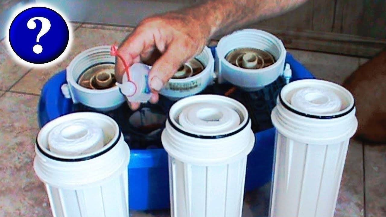 Система очистки воды гейзер разобрать фильтр
