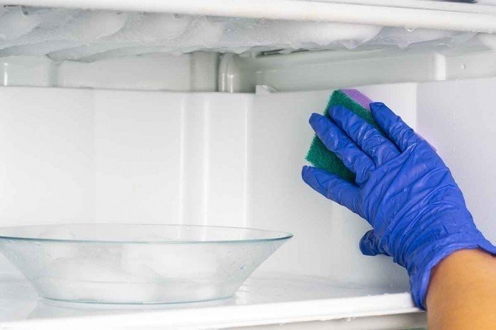 Перчатка размораживания холодильника