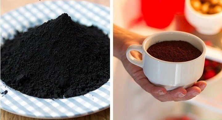 Кофе из активированного угля
