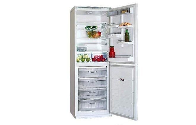 Двухкамерный холодильник атлант