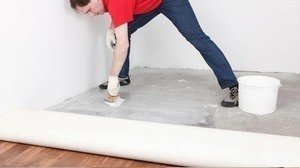Клей для линолеума на бетонный пол