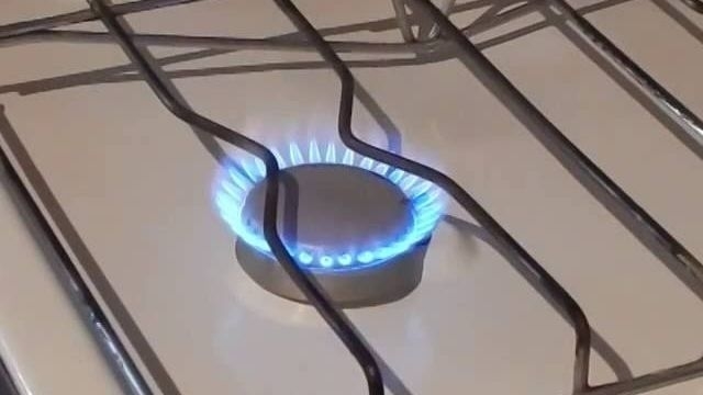 Определение температуры огня газовой плиты