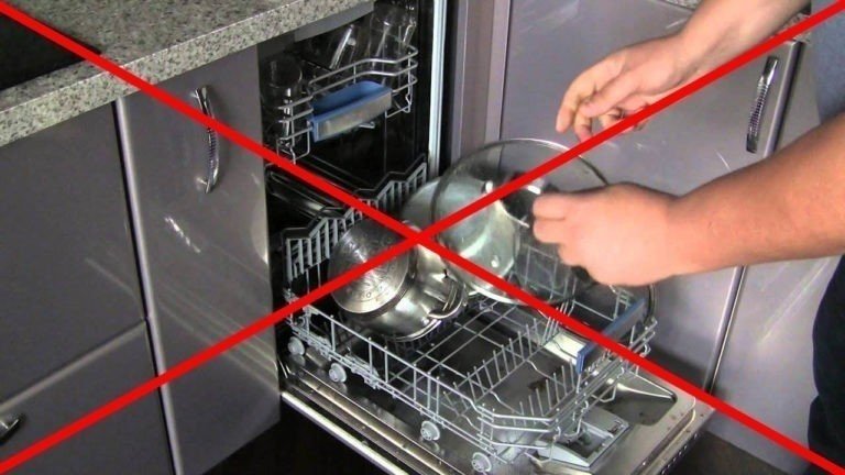 Загрузка посуды в посудомоечную машину беко