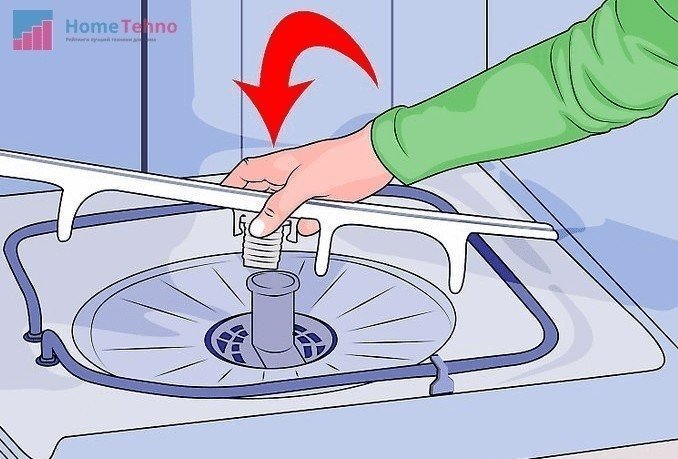 Загрузка соли в посудомоечную машину
