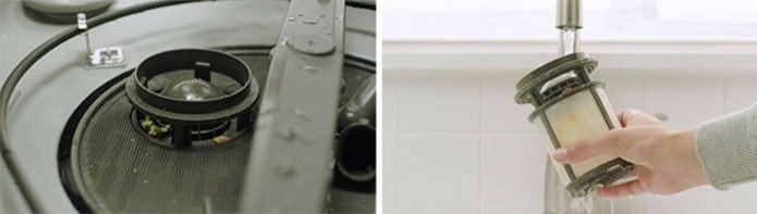 Мусорный фильтр в посудомоечной машине электролюкс