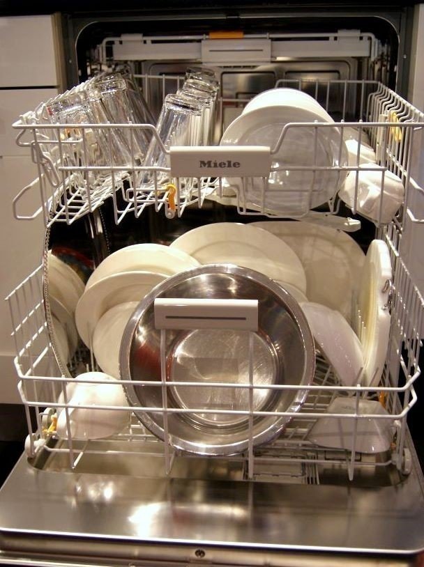Частично встраиваемая посудомоечная машина