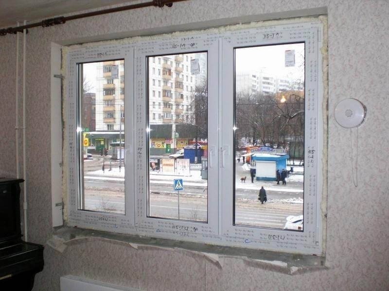 Пластиковые окна без откосов