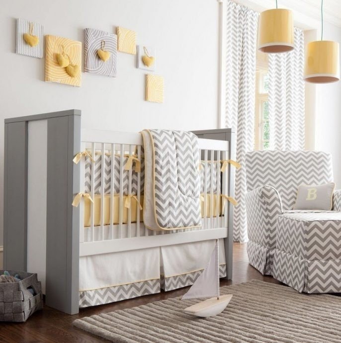 Дизайн детской комнаты для новорожденных