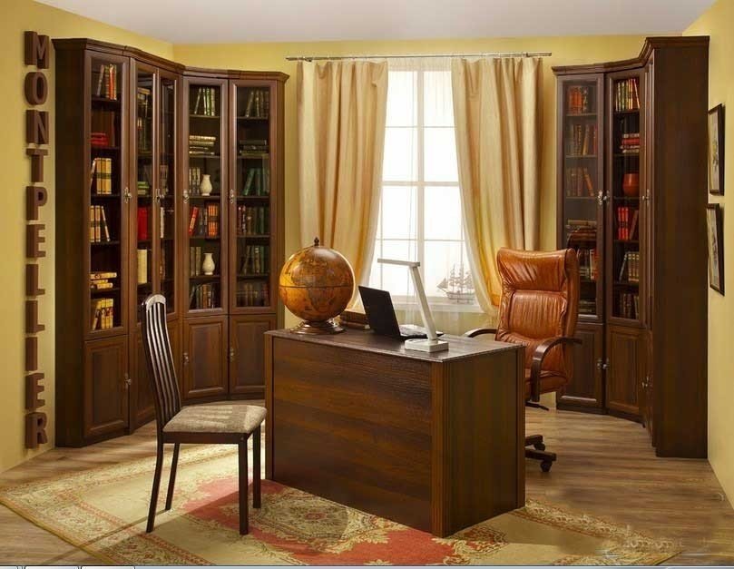 Мебель для домашнего кабинета библиотеки