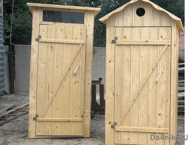 Дачные туалеты деревянные своими руками