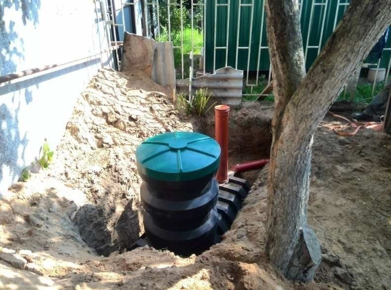 Система выгребных ям для автономной канализации