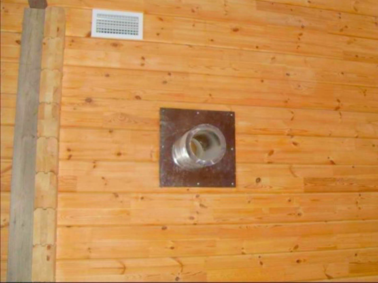 Вентиляция в деревянном доме