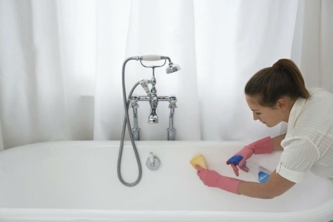 Чистящие средства для ванной