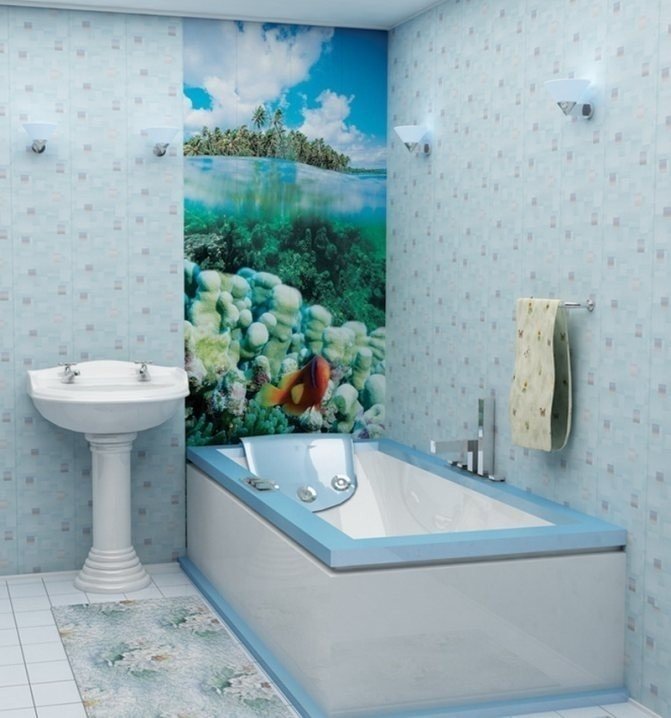 Пвх панели для ванной комнаты