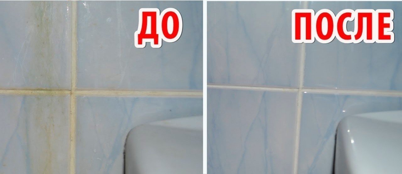 Обновление плитки в ванной до и после