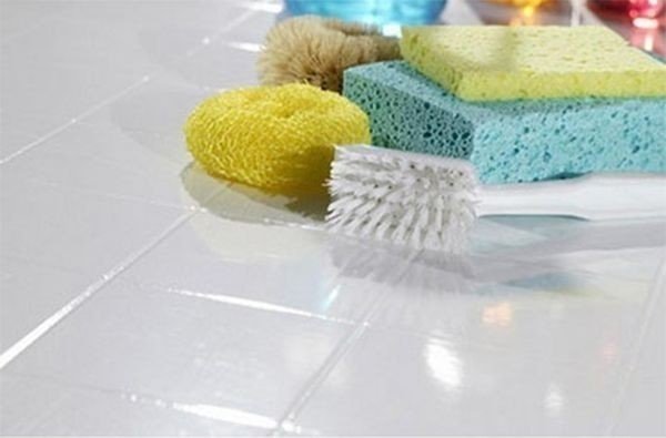 Губка для мытья плитки