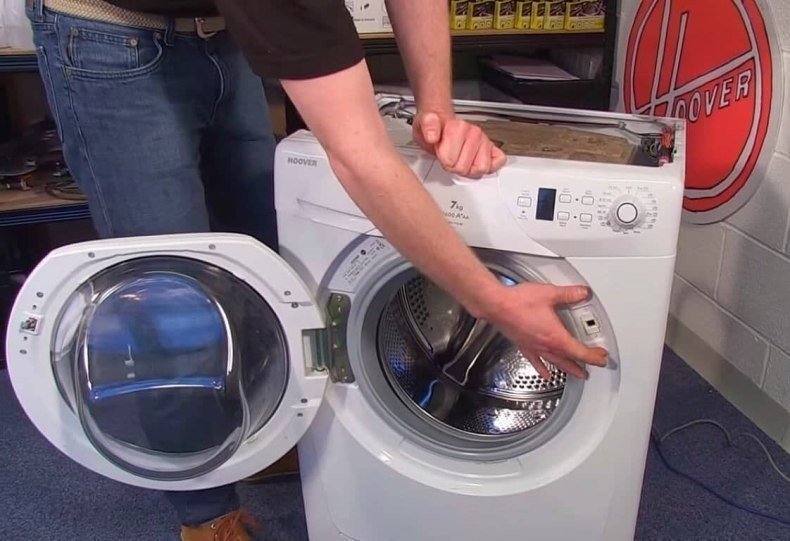 Открывание стиральной машины